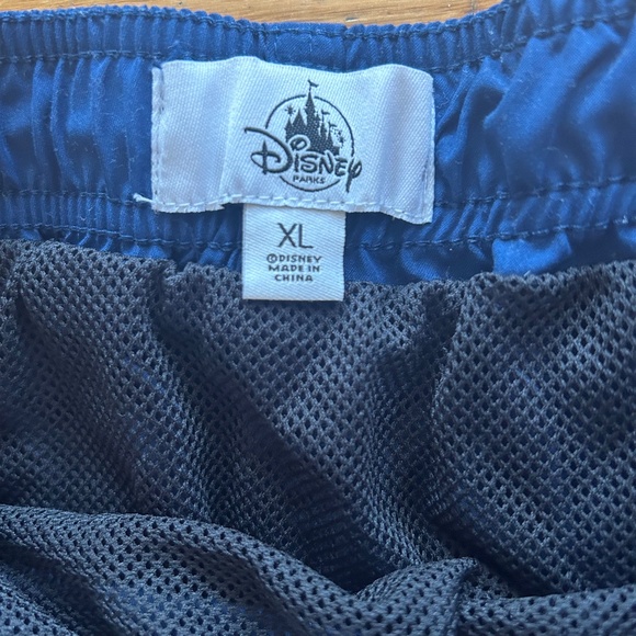 Disney Parks Mickey Mouse Swim Trunks Boys Size XL Blue Vacation Beach Disnerd - Picture 3 of 7